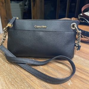 Calvin Klein  small long strap purse